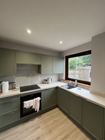 Plastering coving and painting in Drymen kitchen and living room by Kastle Decor