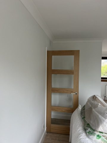 Plastering coving and painting in Drymen kitchen and living room by Kastle Decor